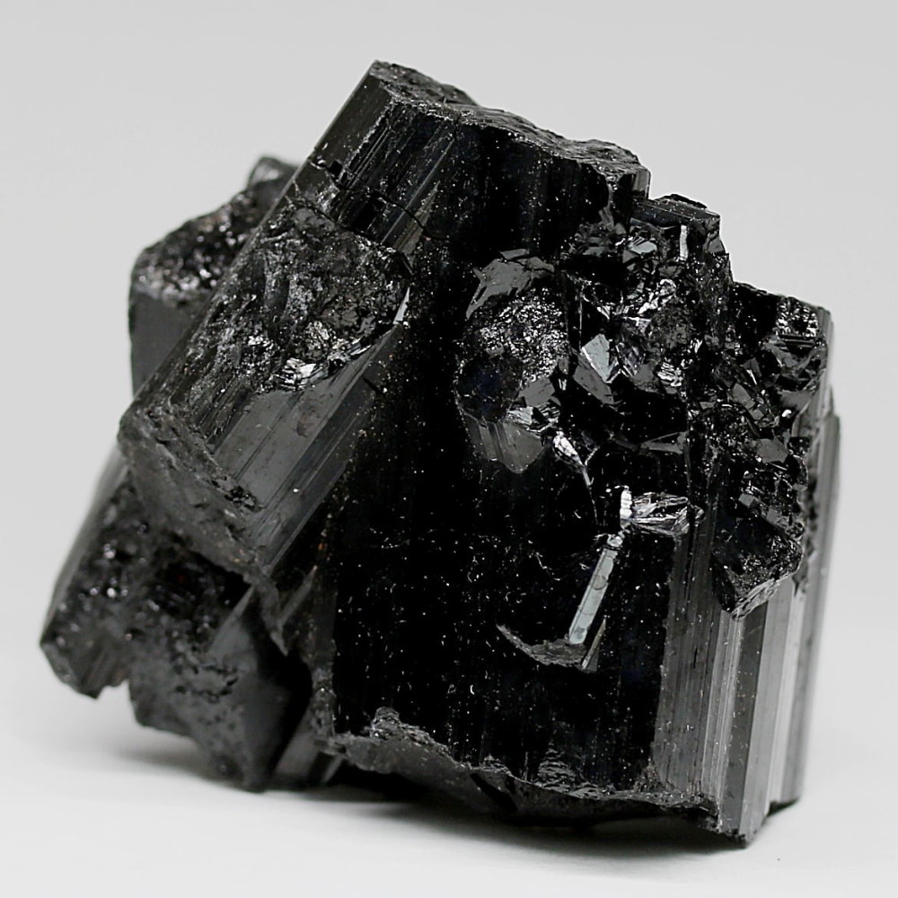 内モンゴル産ブラックトルマリン結晶石(ショールトルマリン原石207g)-slide-1