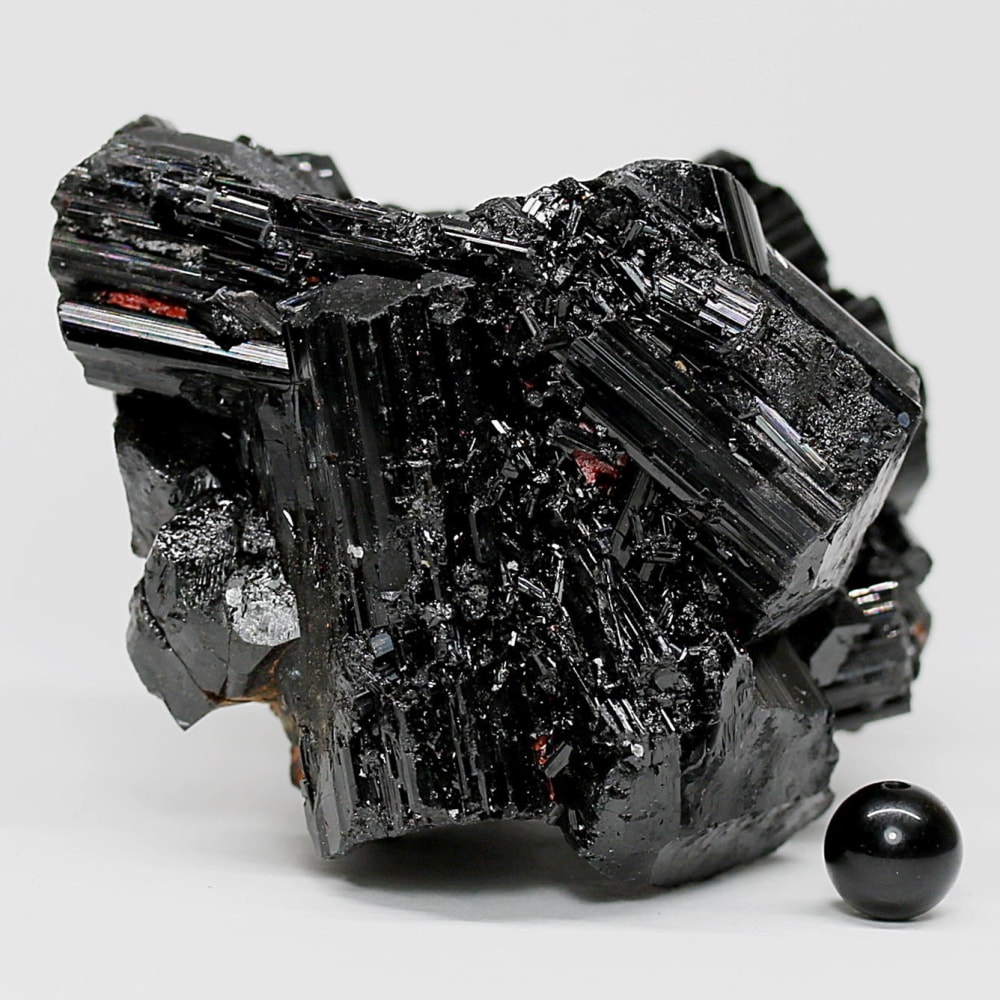 内モンゴル産ブラックトルマリン結晶石(ショールトルマリン原石348g)-slide-8