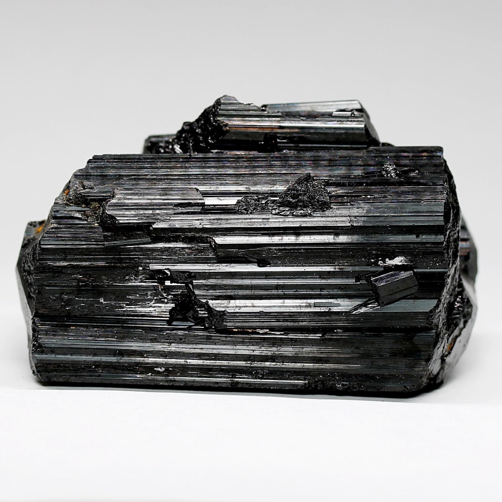 内モンゴル産ブラックトルマリン結晶石(ショールトルマリン原石351g)-slide-1