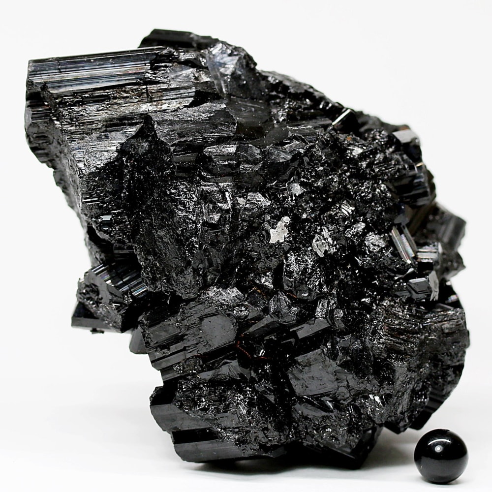 内モンゴル産ブラックトルマリン結晶石(ショールトルマリン原石498g)-slide-8