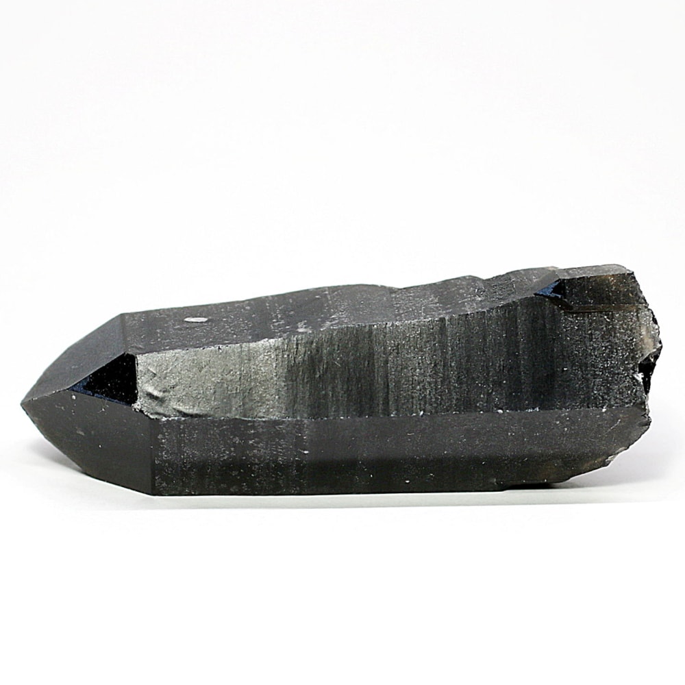 [中国/新疆ウイグル自治区産]モリオンナチュラルポイント（黒水晶）