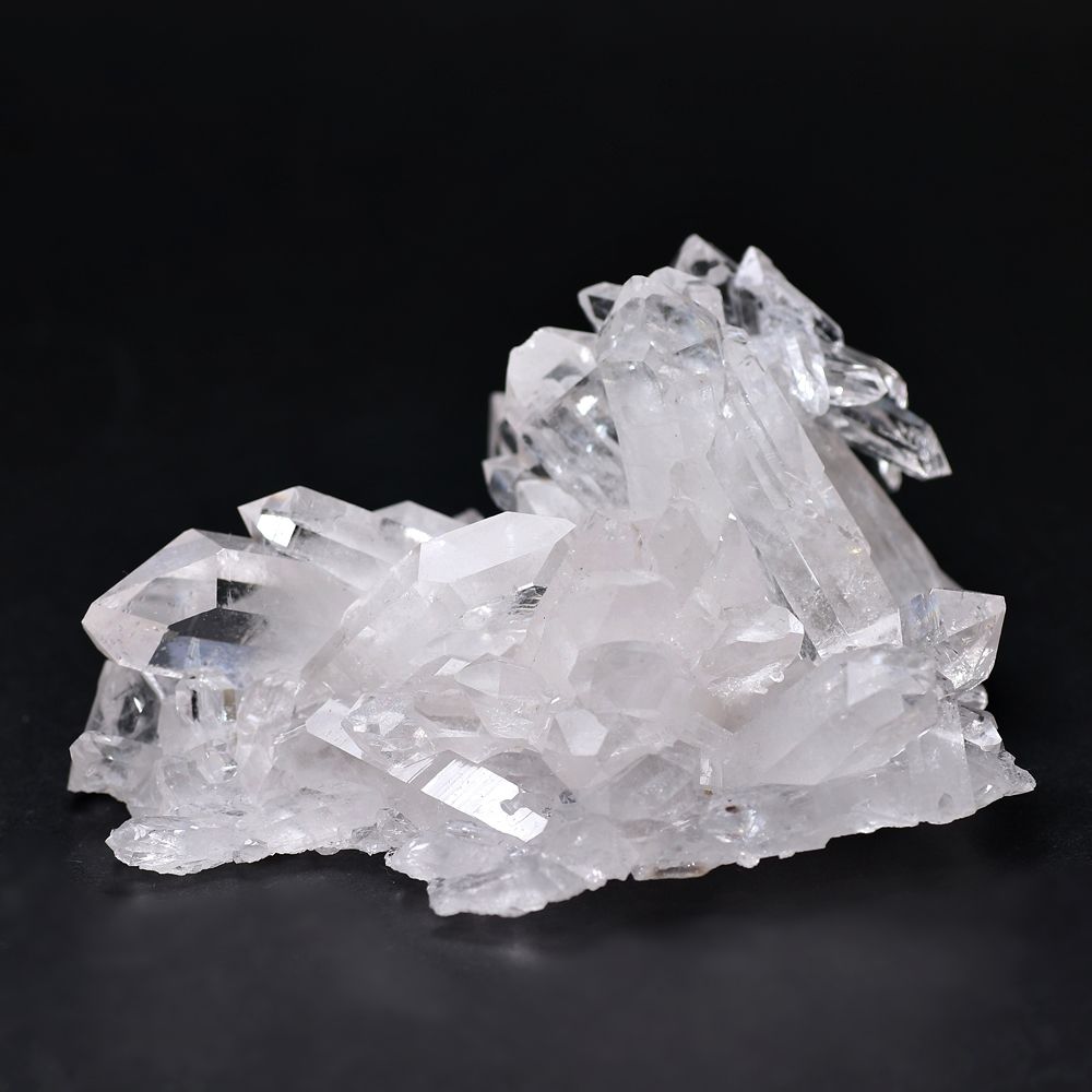 [高品質] ブラジル/ゼッカデソーザ産水晶クラスター/原石（ゼッカデソウザ・244g）