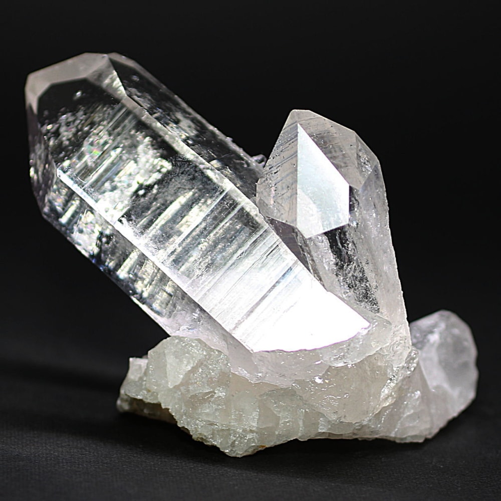アメリカ/アーカンソー州産]水晶クラスター/原石(ARKS-CL1204IS