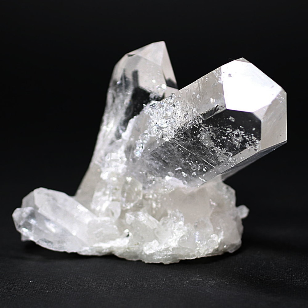 アメリカ/アーカンソー州産]水晶クラスター/原石(ARKS-CL1204IS