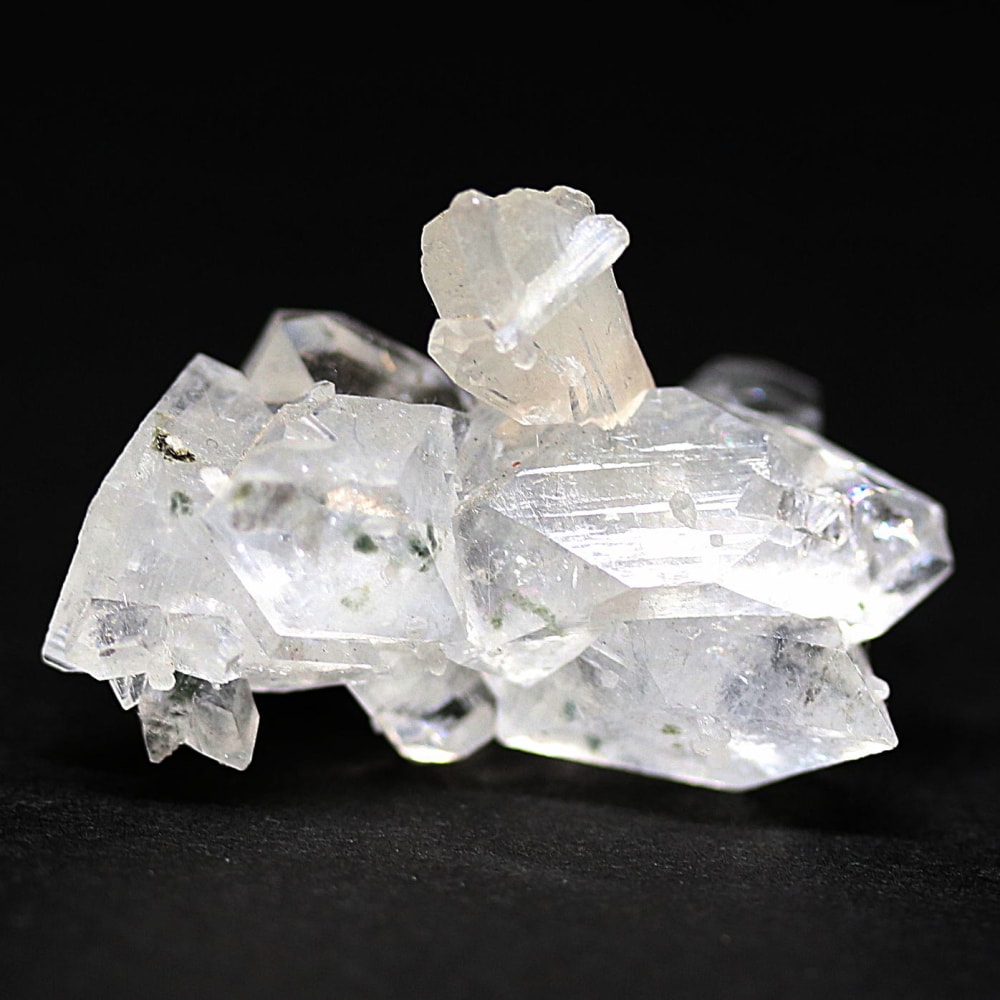 [希少・高品質]インド産クローライトインアポフィライト結晶原石