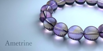 アメトリン　パワーストーン Ametrine 2pcs 57.0g /アメトリン | Hariqua-パワーストーン