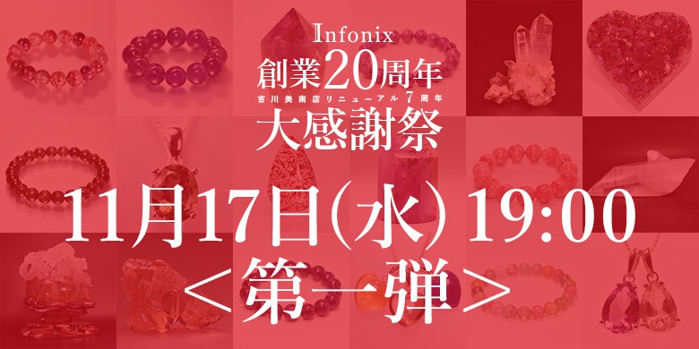 記念特価<第一弾>11月17日(水)