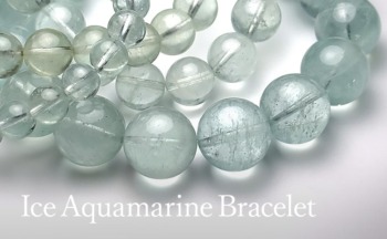 ハイグレード✨アクアマリン ハイグレード アクアマリン ブレスレット12〜12.5mm
