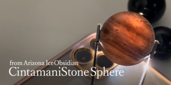 アリゾナ州産アイスオブシディアン(チンターマニストーン アリゾナ州産アイスオブシディアン(チンターマニストーン