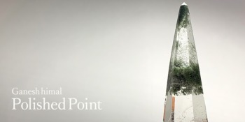 ネパール/ガネッシュヒマール産ヒマラヤ水晶ポリッシュポイント - 埼玉