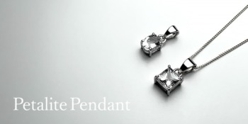 ペタライトペンダント（ネックレストップ） - 埼玉県吉川市の天然石