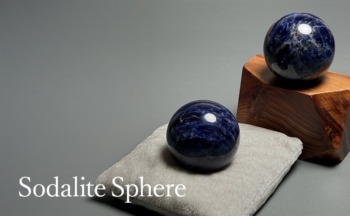 ソーダライト丸玉（スフィア、球体石） - 埼玉県吉川市の天然石専門店