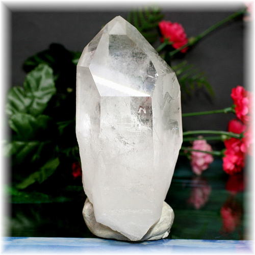 ブラジル産]天然水晶ナチュラルポイント（原石）(CLYSTAL-RP736IS