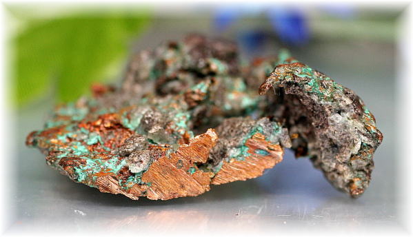 天然原石 コパー原石 銅 309g/1個 USAミシガン州キーウィノー半島産