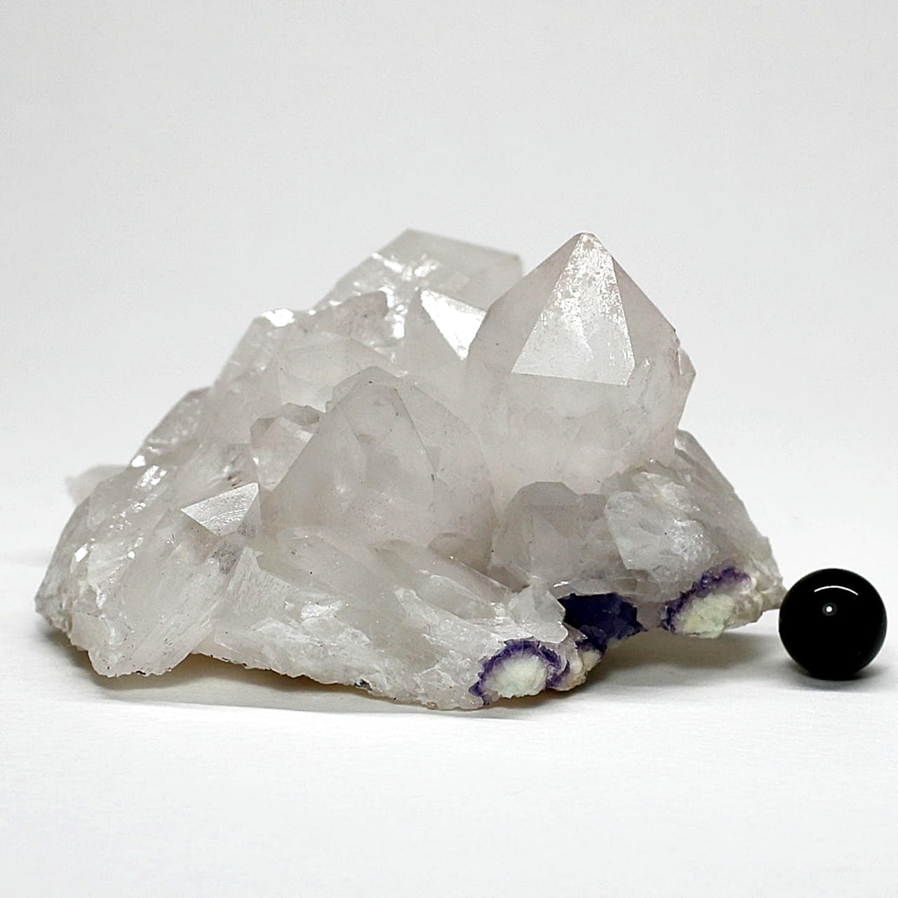 インド産フローライト共生水晶クラスター(原石135g)-slide-8