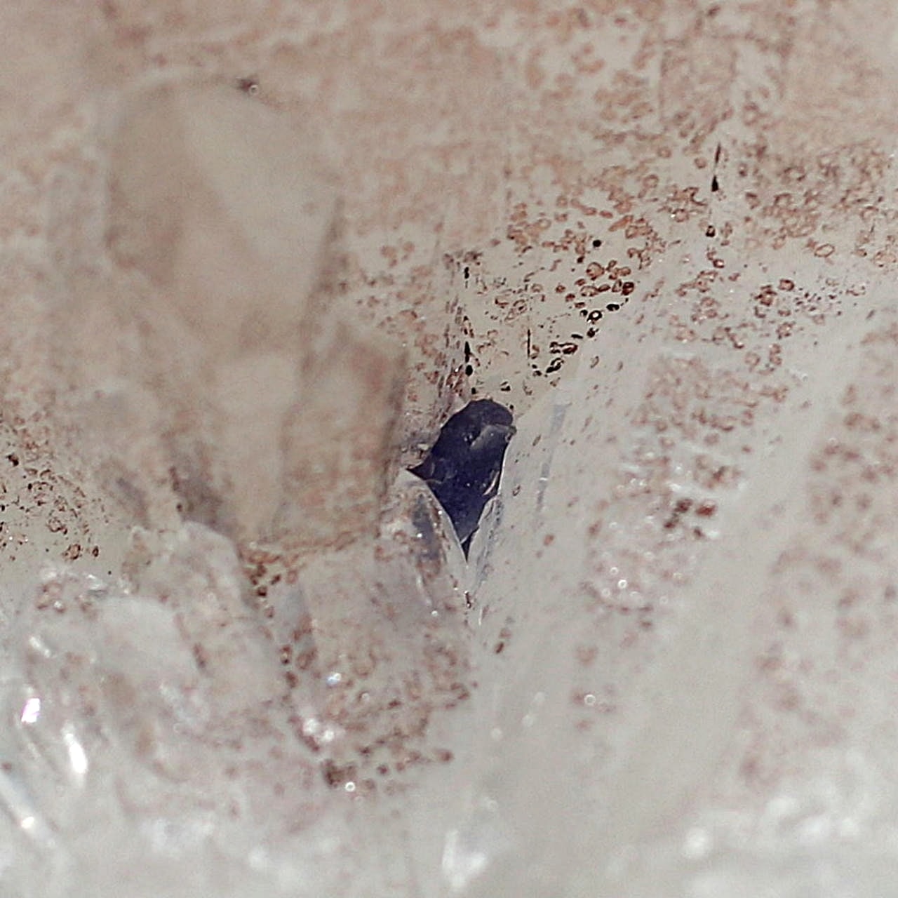 インド産フローライト共生水晶クラスター(原石184g)-slide-7