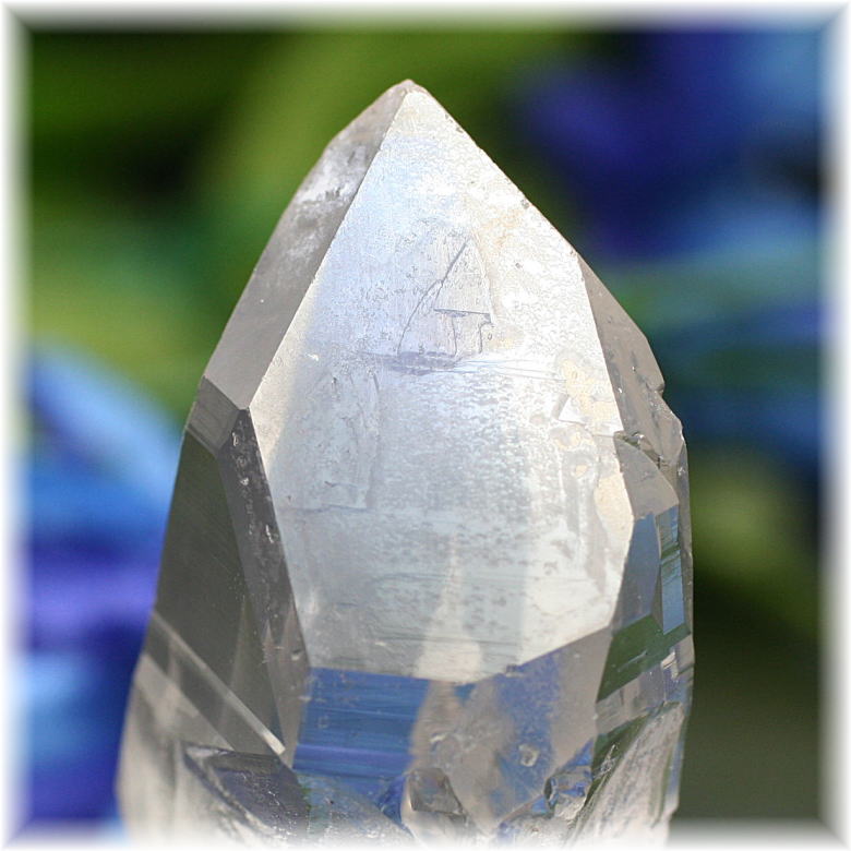 [ガネッシュヒマール産]ヒマラヤ水晶原石ナチュラルポイント/レコードキーパー