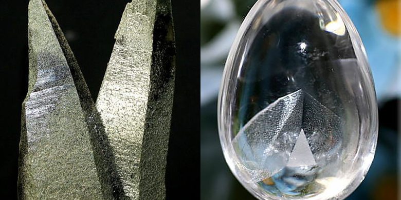 ガーデン水晶とファントム水晶の参考画像