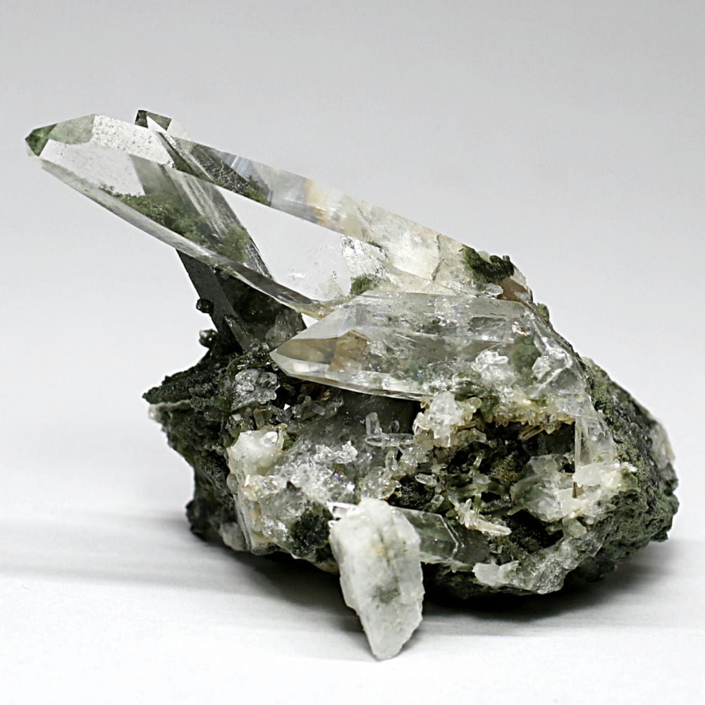 [高品質]ガネッシュヒマール産ヒマラヤ水晶クラスター/原石（49.1g）