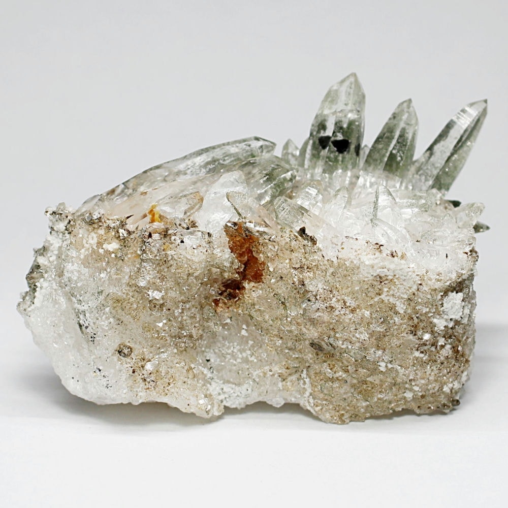 [高品質]ガネッシュヒマール産ヒマラヤ水晶クラスター/原石（198g）