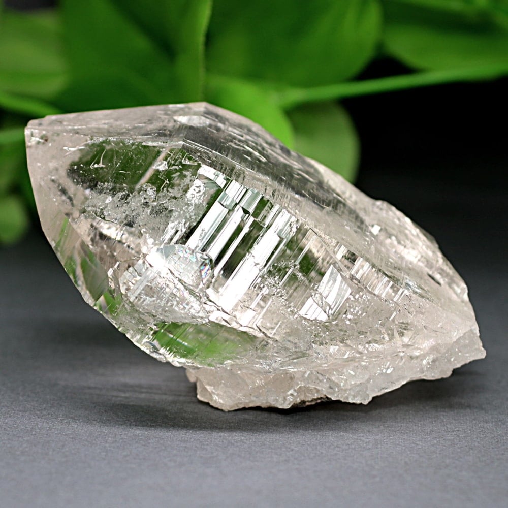 [高品質]ガネッシュヒマール産ヒマラヤ水晶原石ナチュラルポイント