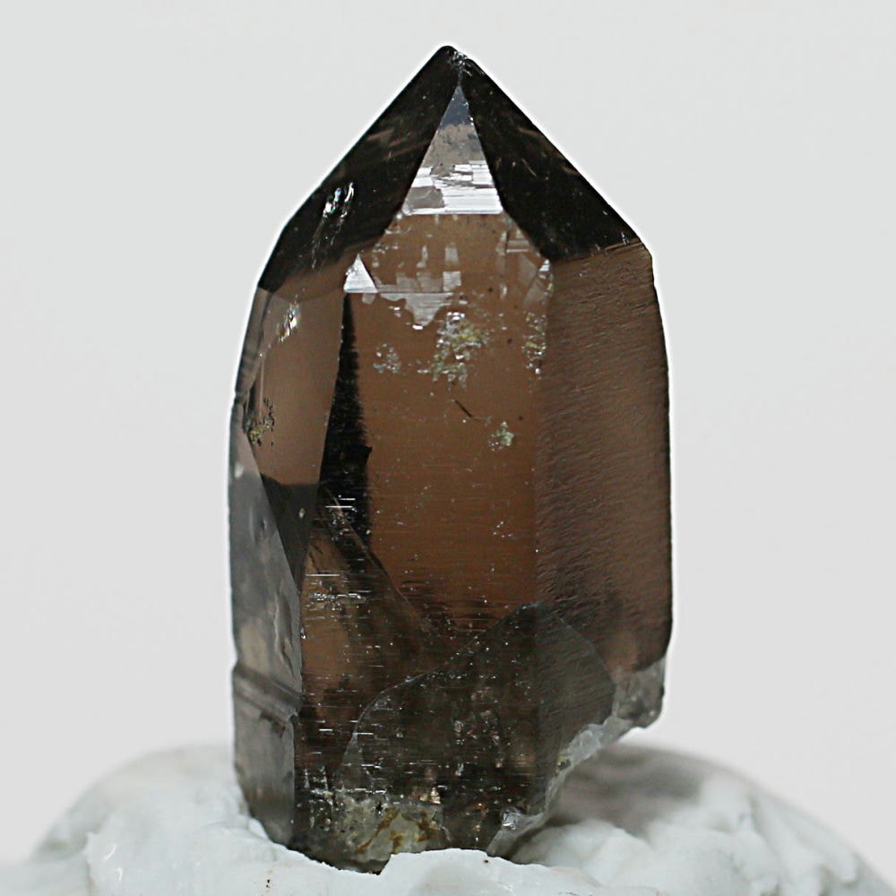 ガウリシャンカール産ヒマラヤ水晶原石/スモーキークォーツ(小さめナチュラルポイント)