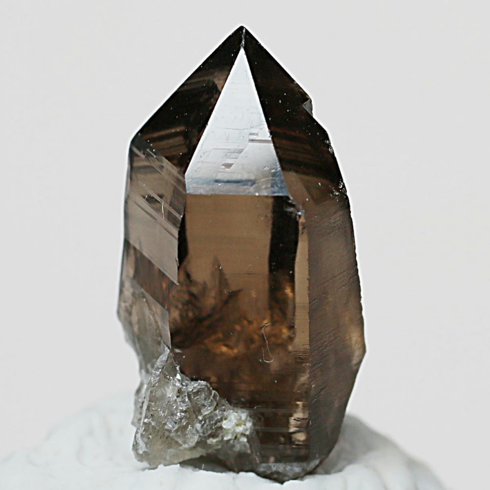 ガウリシャンカール産ヒマラヤ水晶原石/スモーキークォーツ(小さめナチュラルポイント)