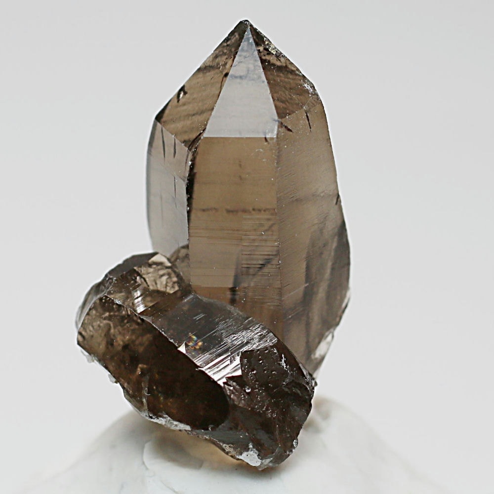 ガウリシャンカール産ヒマラヤ水晶原石/スモーキークォーツ（小さめナチュラルポイント）