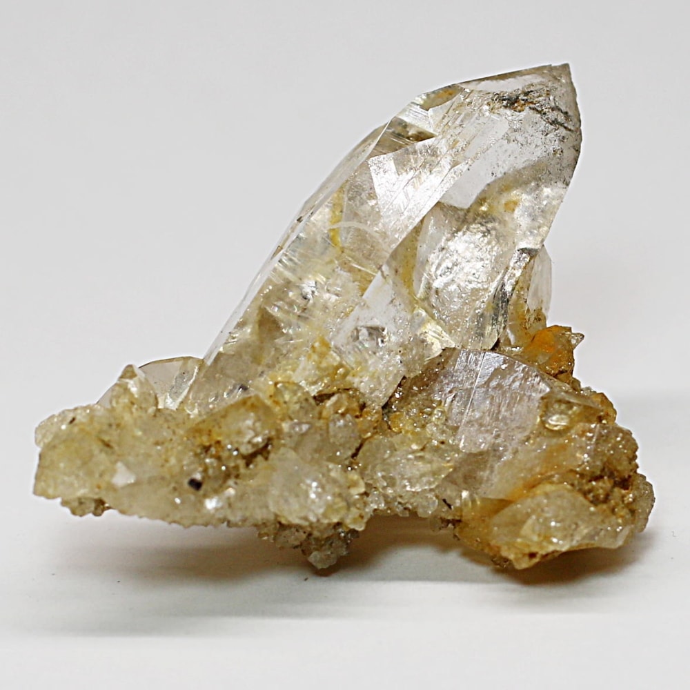 ガネッシュヒマール/ヒンドゥン産ヒマラヤ水晶原石ナチュラルポイント/クラスタータイプ(全長46.7mm)-slide-2