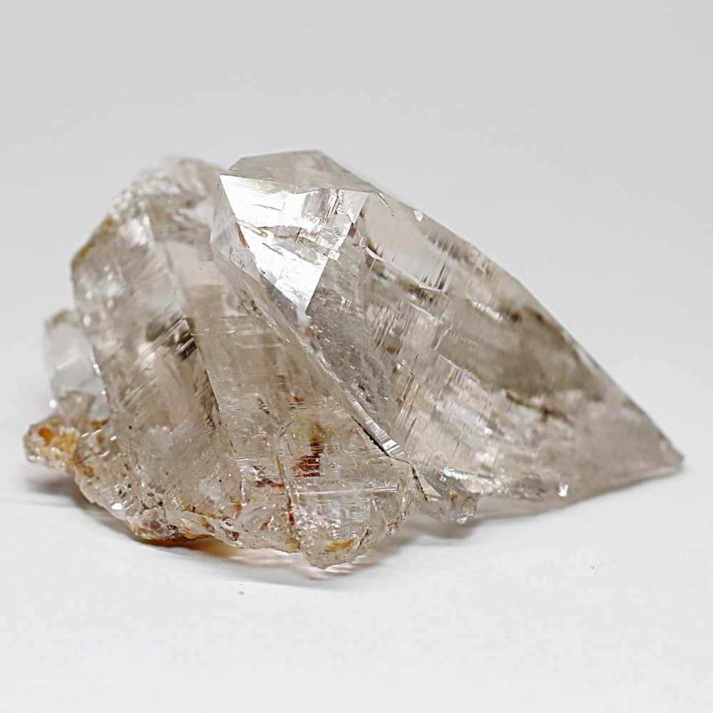 ガネッシュヒマール/ヒンドゥン産ヒマラヤ水晶原石ナチュラルポイント/クラスタータイプ(全長53.8mm)-slide-1