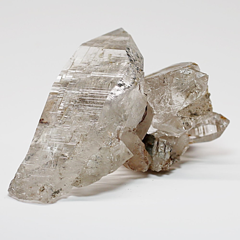 ガネッシュヒマール/ヒンドゥン産ヒマラヤ水晶原石ナチュラルポイント/クラスタータイプ(全長53.8mm)-slide-3