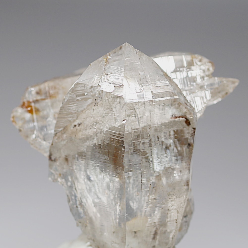 ガネッシュヒマール/ヒンドゥン産ヒマラヤ水晶原石ナチュラルポイント/クラスタータイプ(全長53.8mm)-slide-6