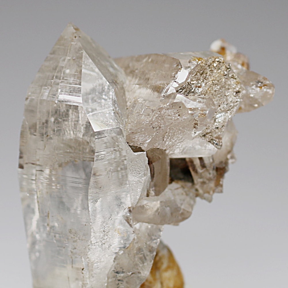 ガネッシュヒマール/ヒンドゥン産ヒマラヤ水晶原石ナチュラルポイント/クラスタータイプ(全長53.8mm)-slide-7