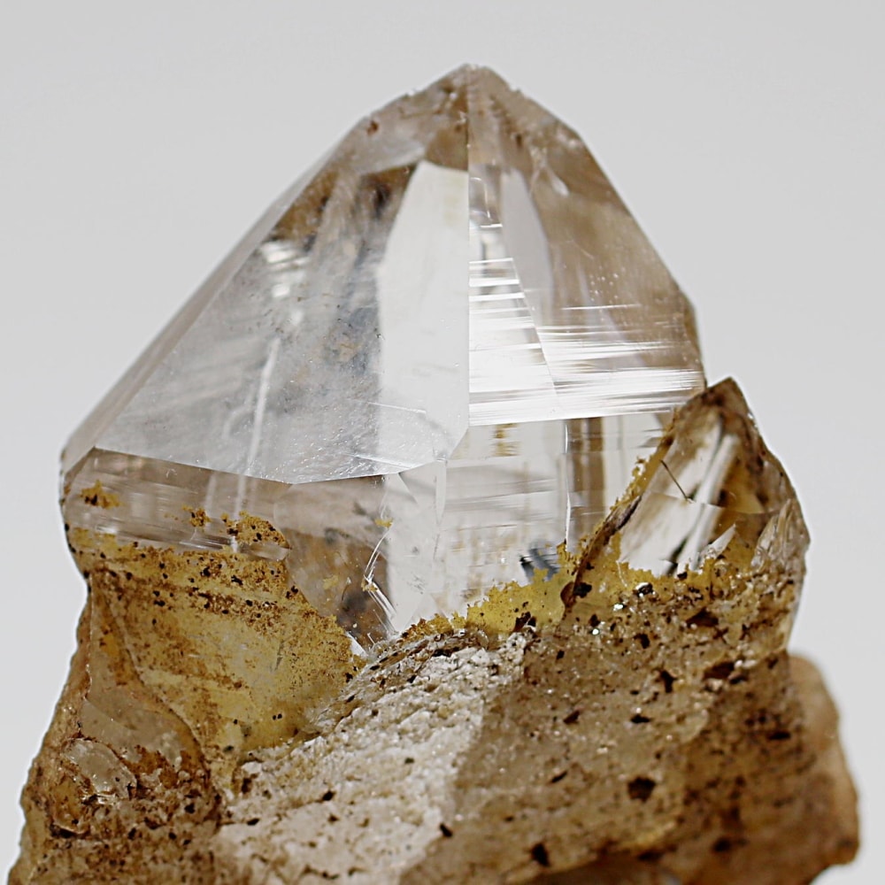 ガネッシュヒマール/ヒンドゥン産ヒマラヤ水晶原石ナチュラルポイント/クラスタータイプ(全長53.5mm)-slide-8