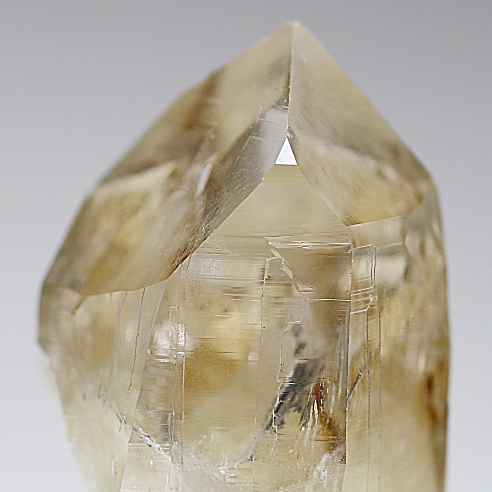 ガネッシュヒマール/ヒンドゥン産ヒマラヤ水晶原石ナチュラルポイント/クラスタータイプ(全長46.4mm)-slide-8