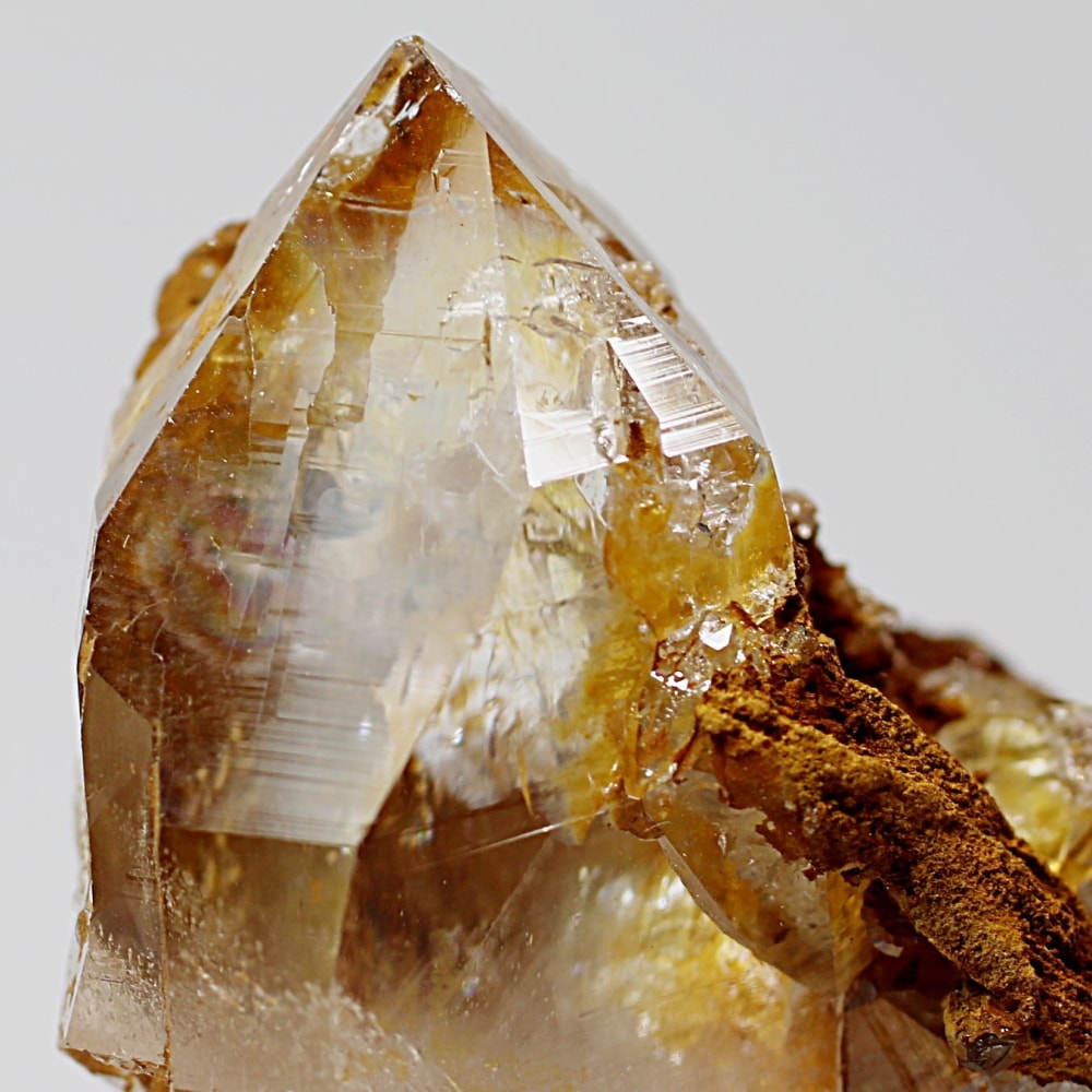 ガネッシュヒマール/ヒンドゥン産ヒマラヤ水晶原石ナチュラルポイント/クラスタータイプ(全長46.7mm)-slide-6