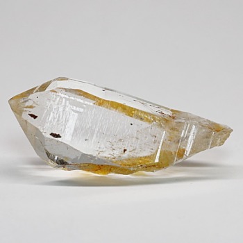 ガネッシュヒマール/ヒンドゥン産ヒマラヤ水晶原石ナチュラルポイント（全長43.5mm）(HIDG-NP0122IS)