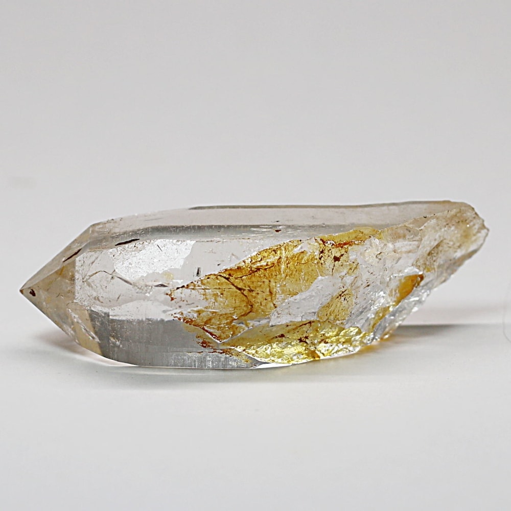 ガネッシュヒマール/ヒンドゥン産ヒマラヤ水晶原石ナチュラルポイント(全長43.5mm)-slide-2