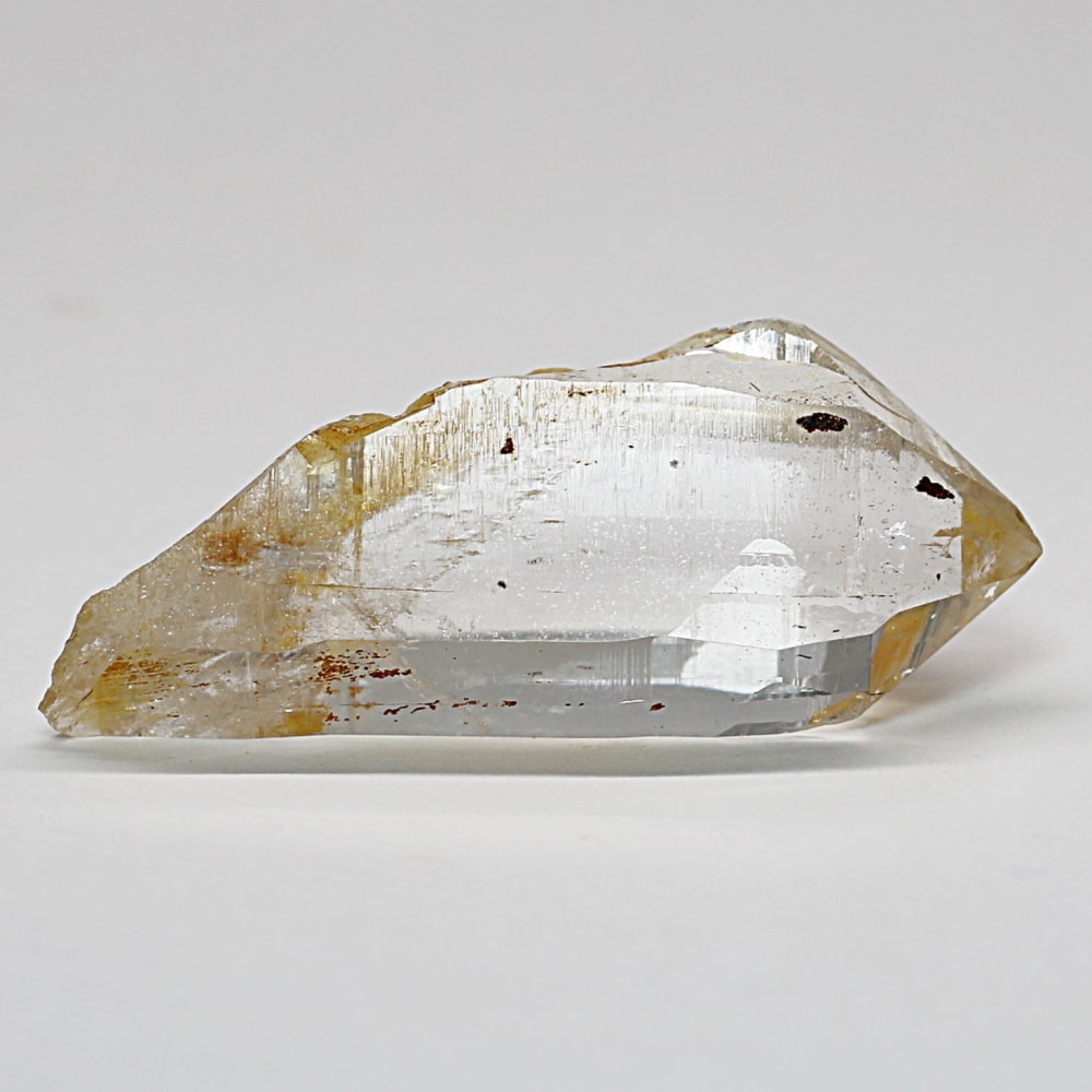 ガネッシュヒマール/ヒンドゥン産ヒマラヤ水晶原石ナチュラルポイント(全長43.5mm)-slide-5