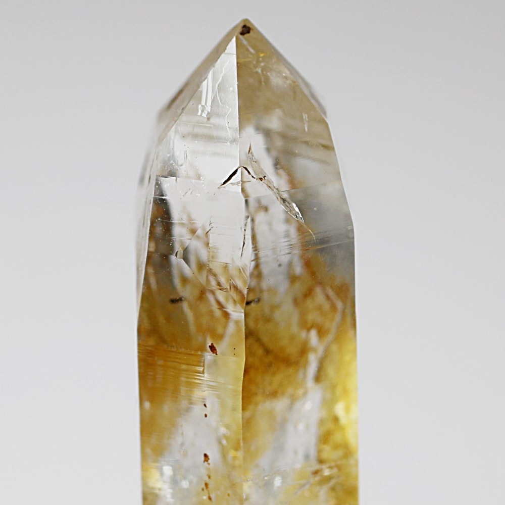 ガネッシュヒマール/ヒンドゥン産ヒマラヤ水晶原石ナチュラルポイント(全長43.5mm)-slide-6