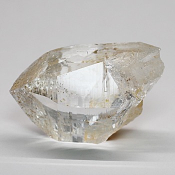 ガネッシュヒマール/ヒンドゥン産ヒマラヤ水晶原石ナチュラルポイント（全長37.3mm）(HIDG-NP0218IS)