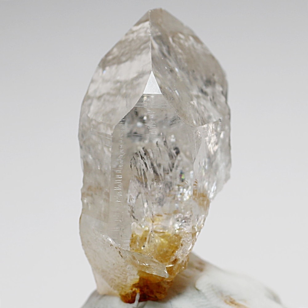 ガネッシュヒマール/ヒンドゥン産ヒマラヤ水晶原石ナチュラルポイント(全長40.5mm)-slide-2