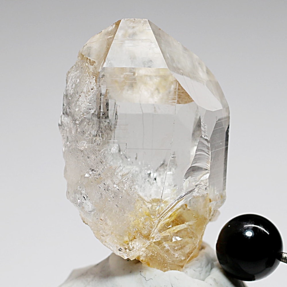 ガネッシュヒマール/ヒンドゥン産ヒマラヤ水晶原石ナチュラルポイント(全長40.5mm)-slide-9