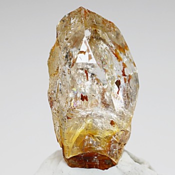 ガネッシュヒマール/ヒンドゥン産ヒマラヤ水晶原石ナチュラルポイント（全長44.5mm）(HIDG-NP0263IS)