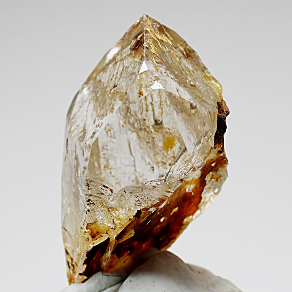 ガネッシュヒマール/ヒンドゥン産ヒマラヤ水晶原石ナチュラルポイント(全長44.5mm)-slide-2