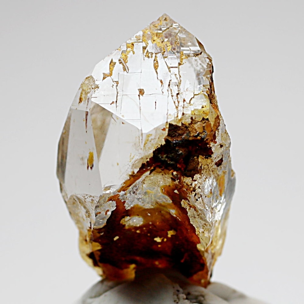 ガネッシュヒマール/ヒンドゥン産ヒマラヤ水晶原石ナチュラルポイント(全長44.5mm)-slide-3