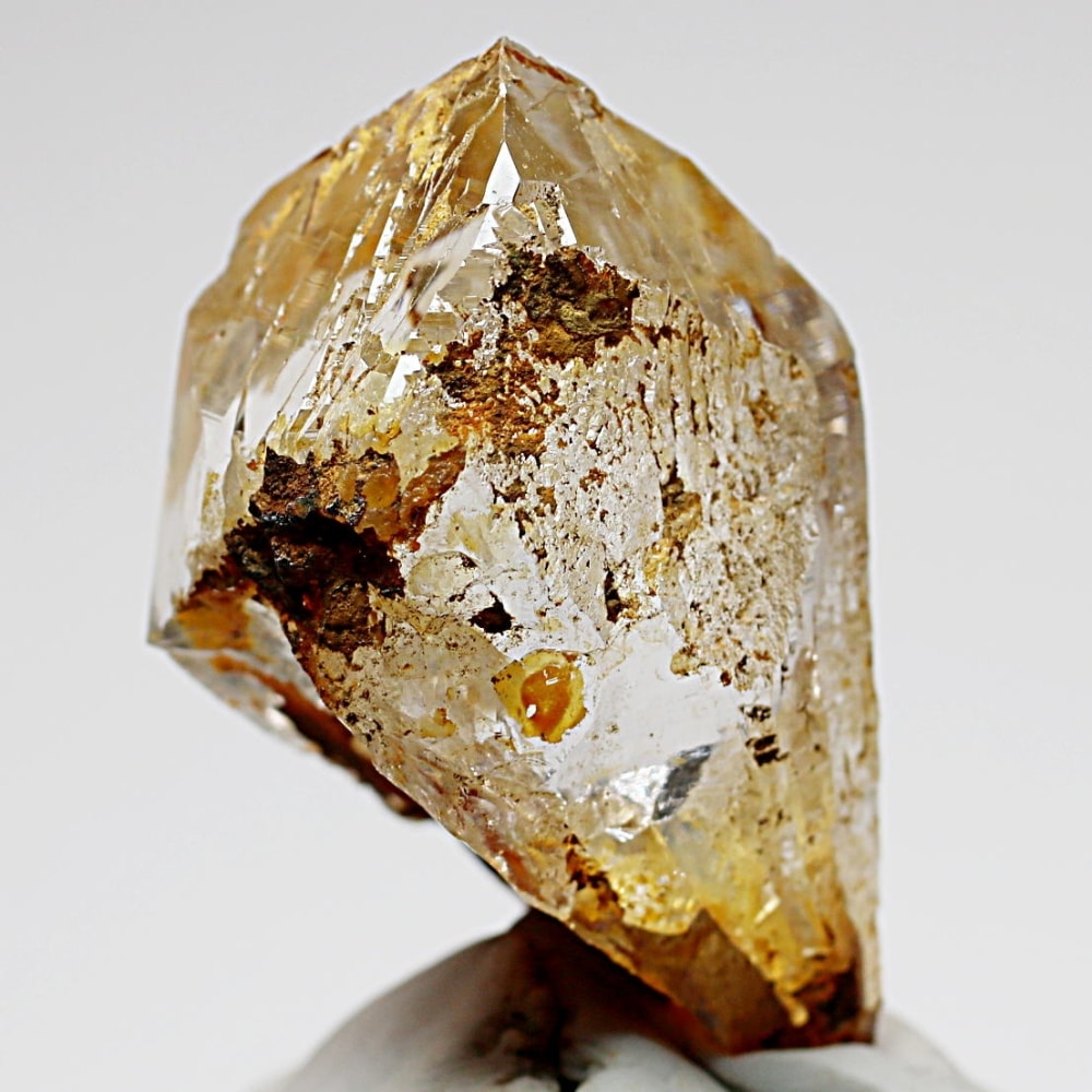 ガネッシュヒマール/ヒンドゥン産ヒマラヤ水晶原石ナチュラルポイント(全長44.5mm)-slide-4