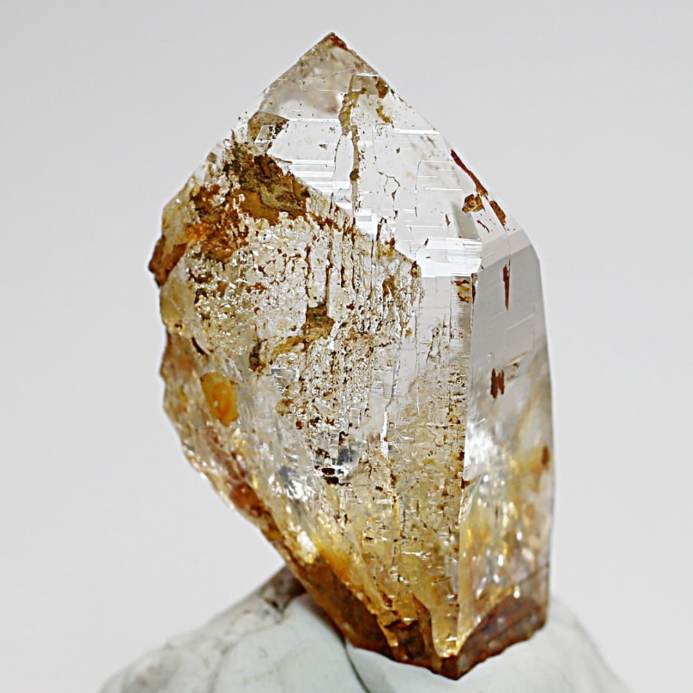 ガネッシュヒマール/ヒンドゥン産ヒマラヤ水晶原石ナチュラルポイント(全長44.5mm)-slide-5