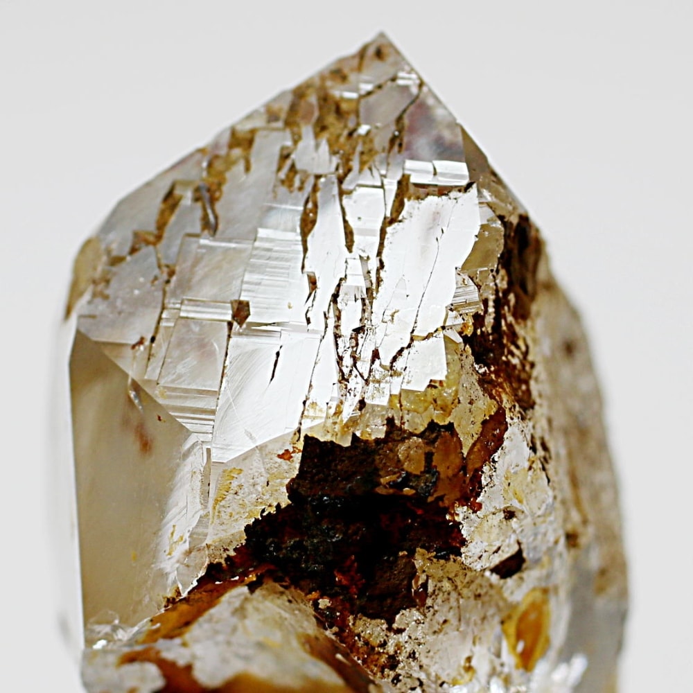 ガネッシュヒマール/ヒンドゥン産ヒマラヤ水晶原石ナチュラルポイント(全長44.5mm)-slide-7