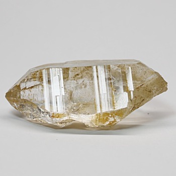 ガネッシュヒマール/ヒンドゥン産ヒマラヤ水晶原石ナチュラルポイント（全長51.4mm）(HIDG-NP0268IS)